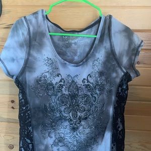 Cute embellished top